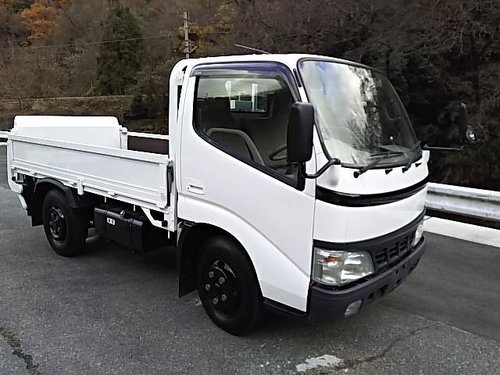 Toyota Dyna: flatbed configuration &mdash; frame of the model generation