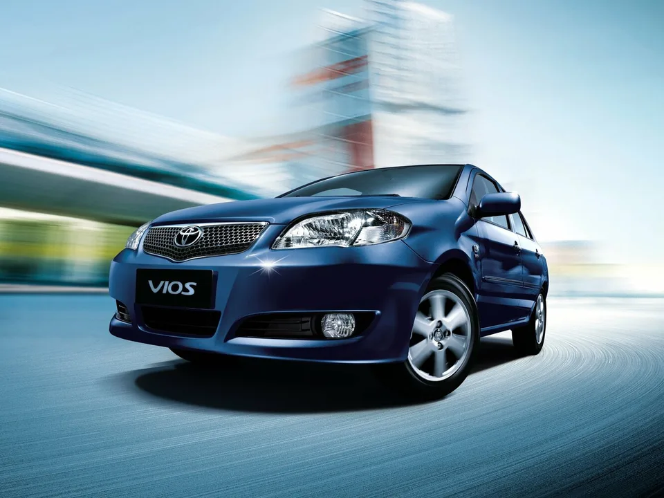 Toyota Vios, 1 поколение, XP40, Седан
