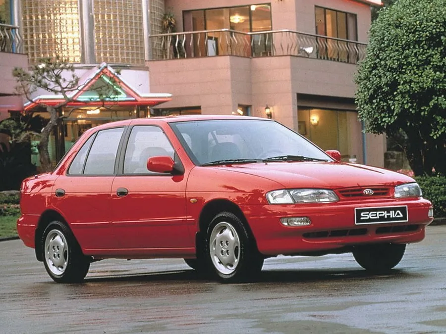 Kia Sephia, Generation 1, FA, facelift, Sedan