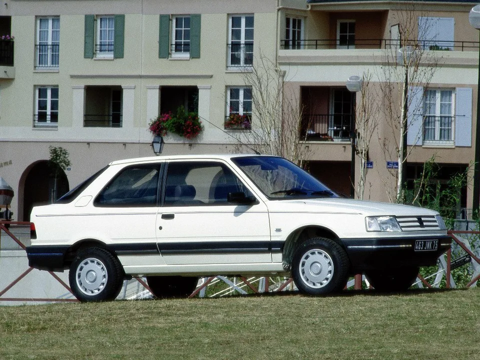 Peugeot 309, 1 поколение, 10C, рестайлинг, Хэтчбек, 3 двери