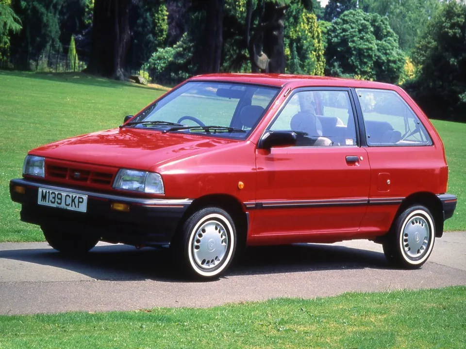 Kia Pride, Generation 1, Y, 3-door hatchback