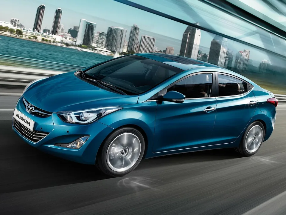 Hyundai Elantra, Generation 5, MD, facelift, Sedan