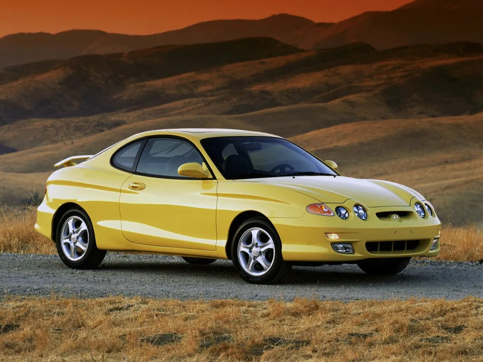 Hyundai Tiburon, Generation 1, RD2, facelift, Coupe