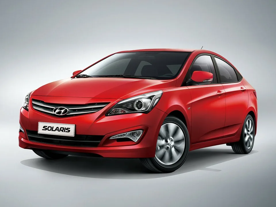Hyundai Solaris, Generation 1, facelift, Sedan