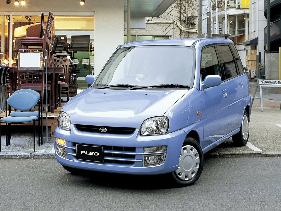 Subaru Pleo, 1 поколение, RA, RV/R13, 2-й рестайлинг, Хэтчбек, 5 дверей