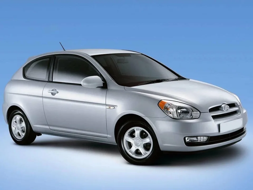 Hyundai Verna, Generation 2, MC, 3-door hatchback