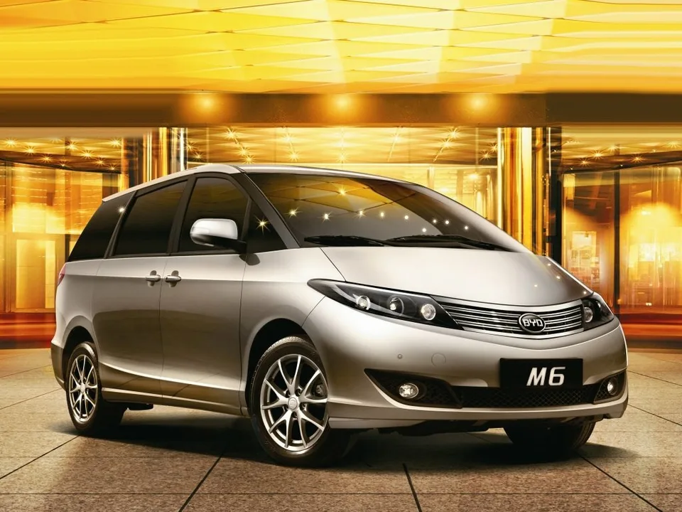 BYD M6, , Minivan