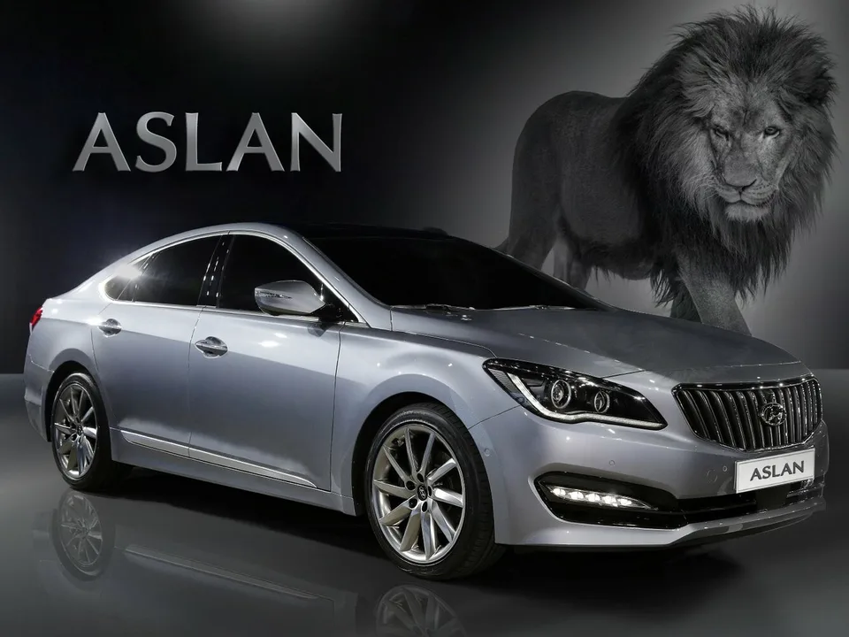 Hyundai Aslan, , Sedan