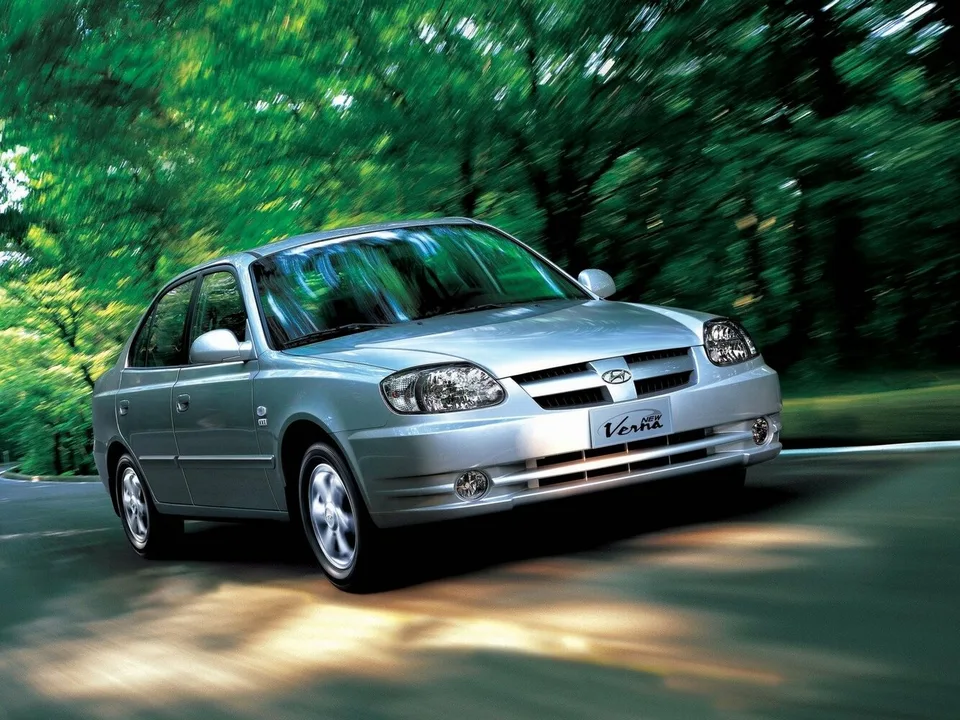 Hyundai Verna, Generation 1, LC, facelift, Sedan