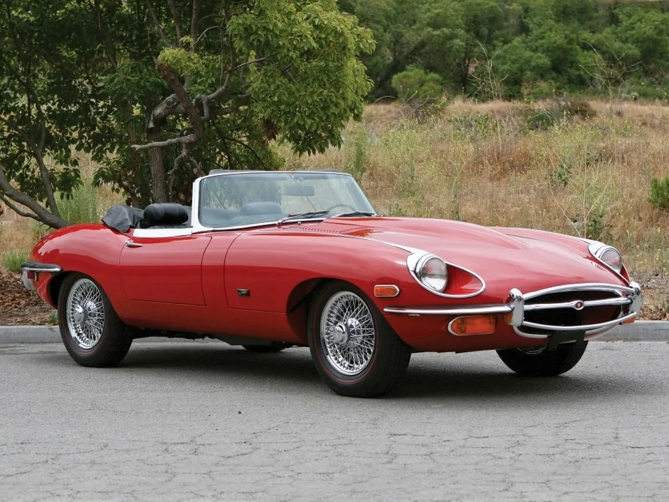 Jaguar E-type, Series 2, Convertible