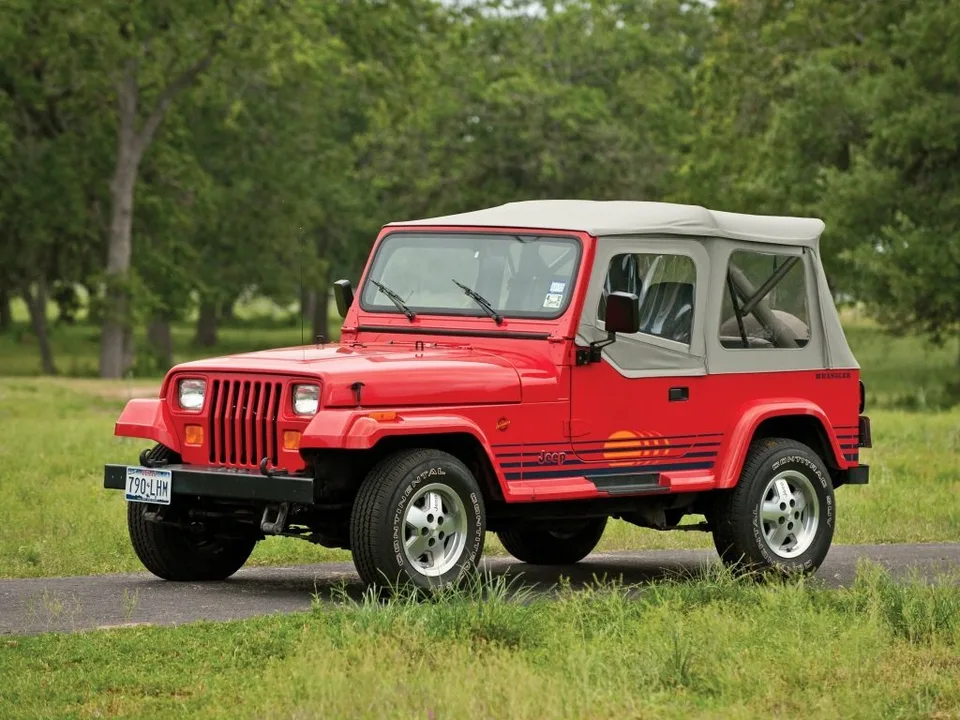 Jeep Wrangler, I (YJ), Open-top SUV