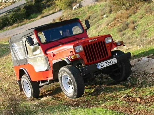 Mahindra CJ-3, , Open-top SUV