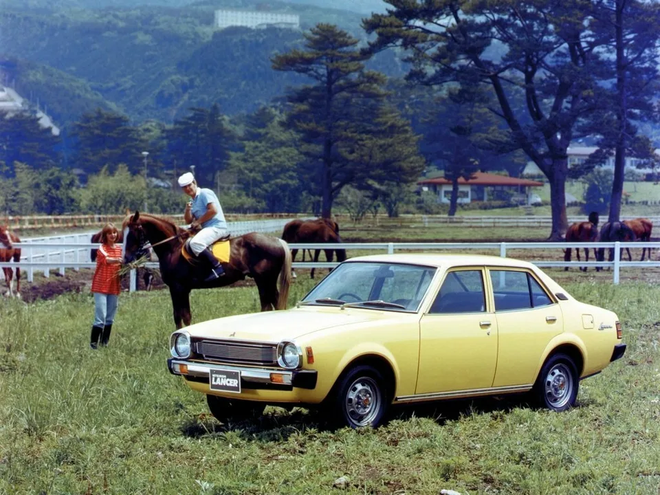 Mitsubishi Lancer, Generation 1, A70, Sedan