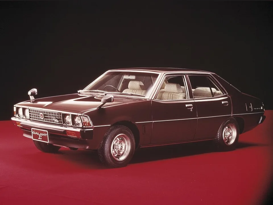 Mitsubishi Galant, Generation 3, Sedan