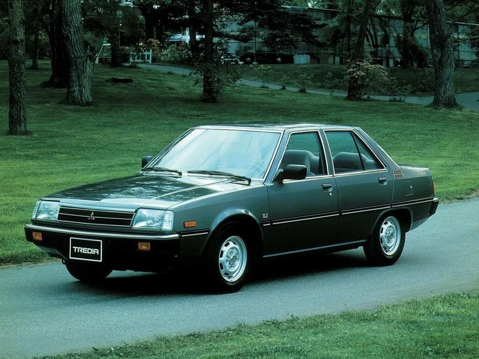 Mitsubishi Tredia, , Sedan