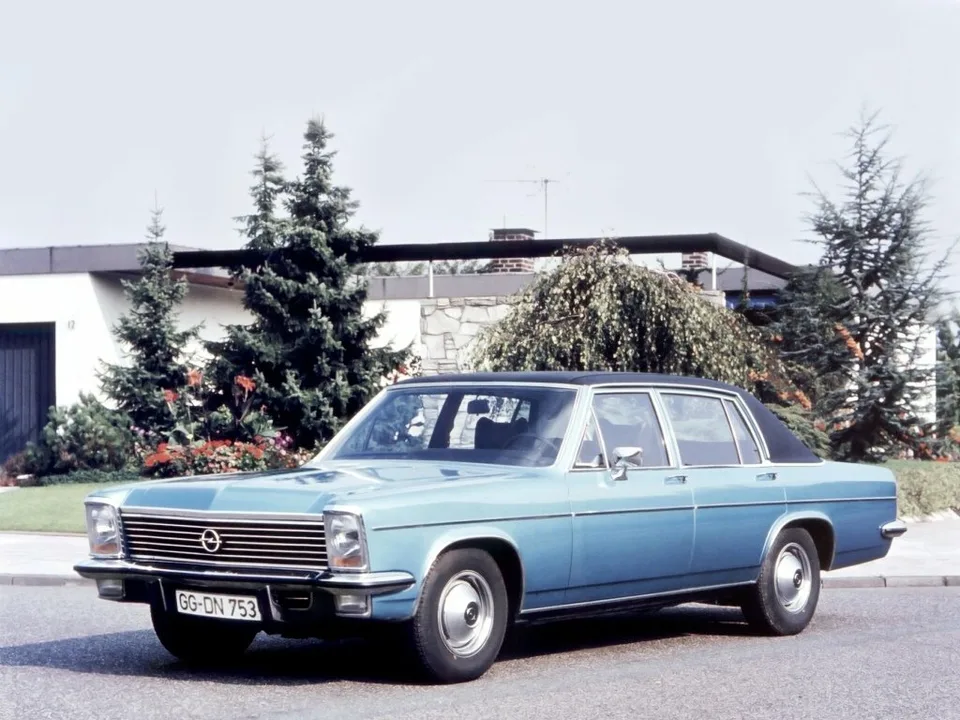 Opel Diplomat, B, Sedan