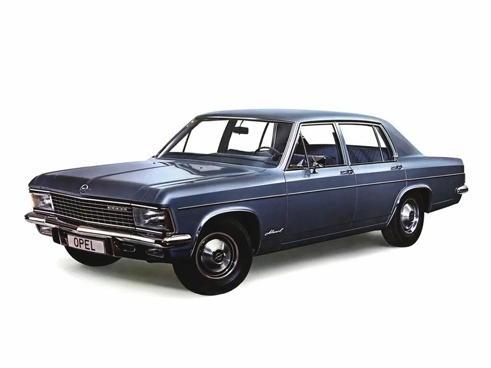 Opel Admiral, B, Седан