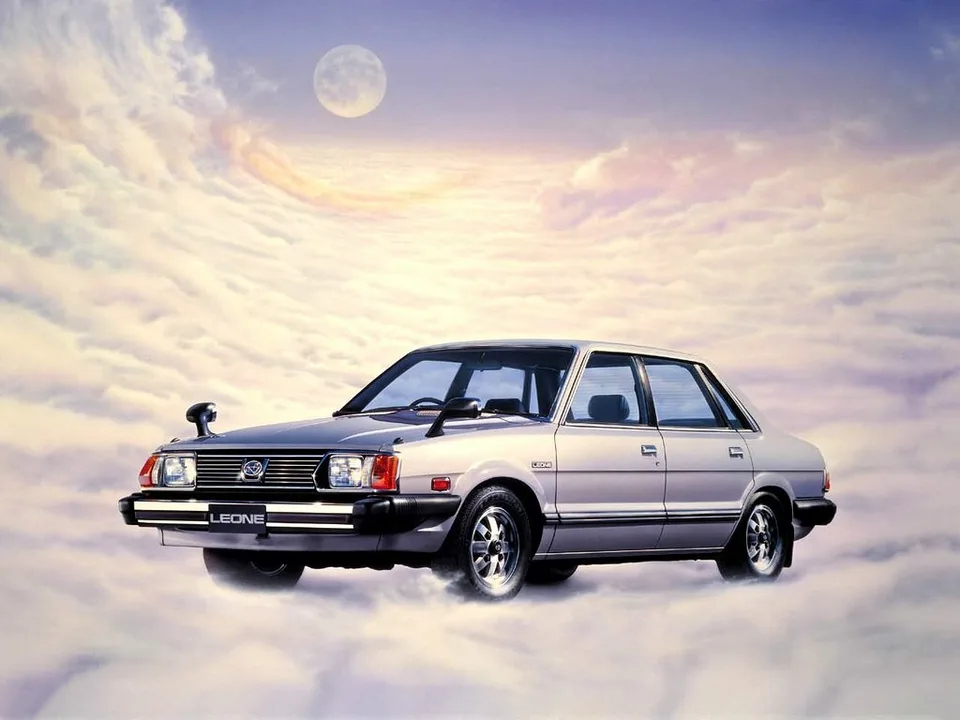 Subaru Leone, 2 поколение, Седан