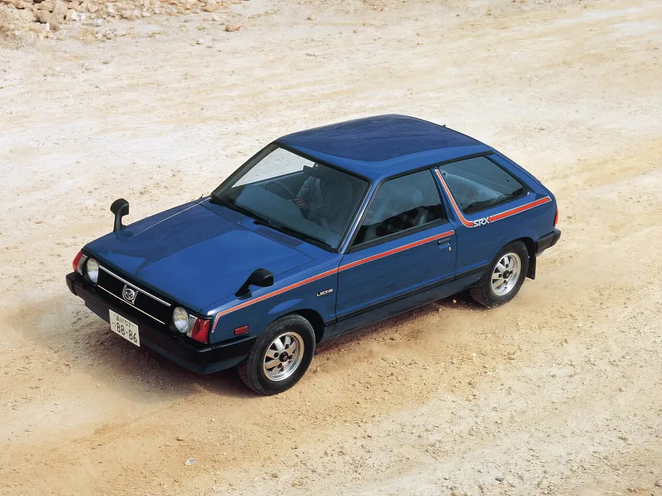 Subaru Leone, 2 поколение, Хэтчбек, 3 двери