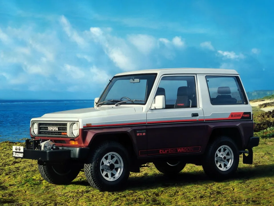 Toyota Blizzard, 2 поколение, LD20, Внедорожник, 3 двери