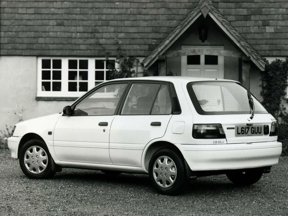 Toyota Starlet, 4 поколение, P80, Хэтчбек, 5 дверей