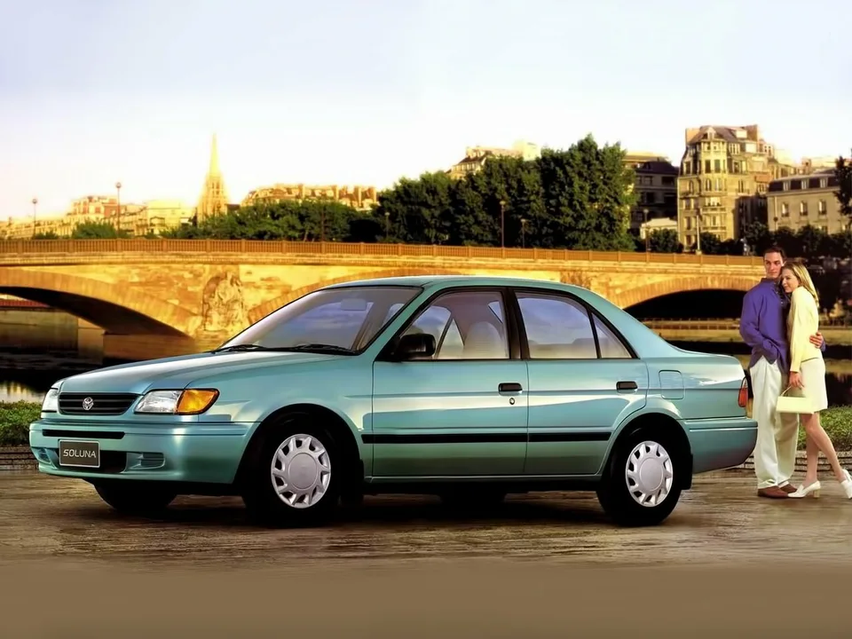 Toyota Soluna, , Седан