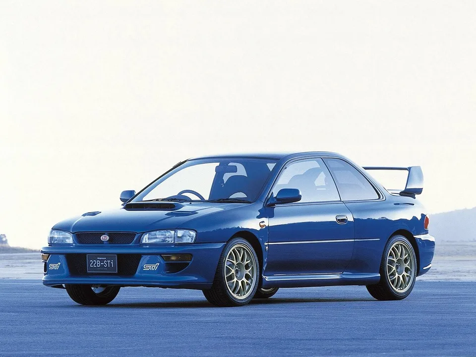 Subaru Impreza wrx, I, Купе