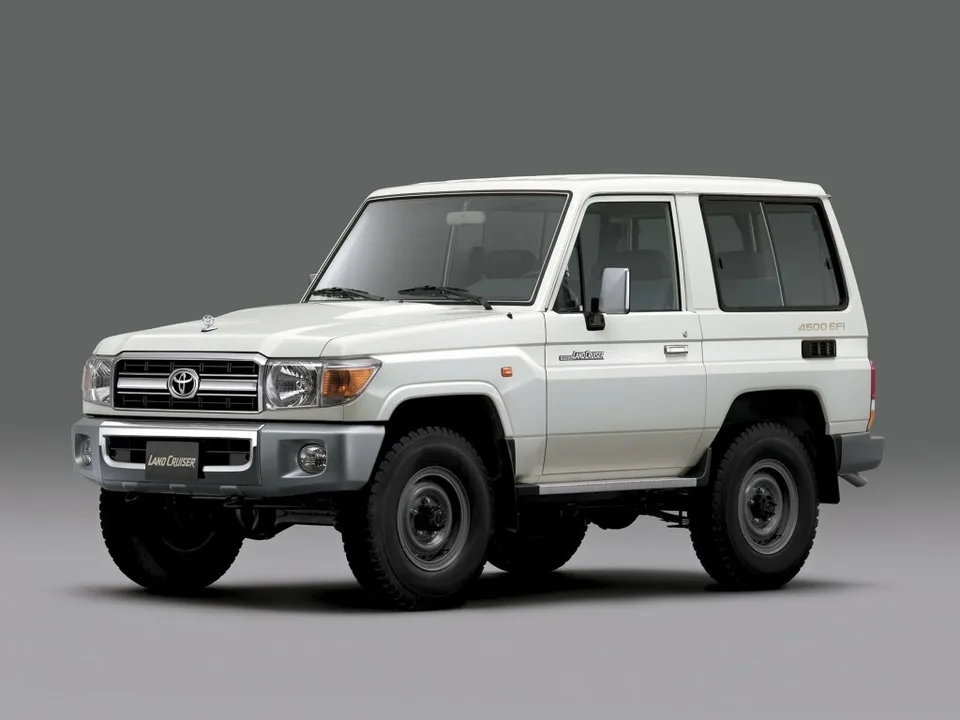 Toyota Land cruiser, 70 Series Рестайлинг 1, Внедорожник, 3 двери