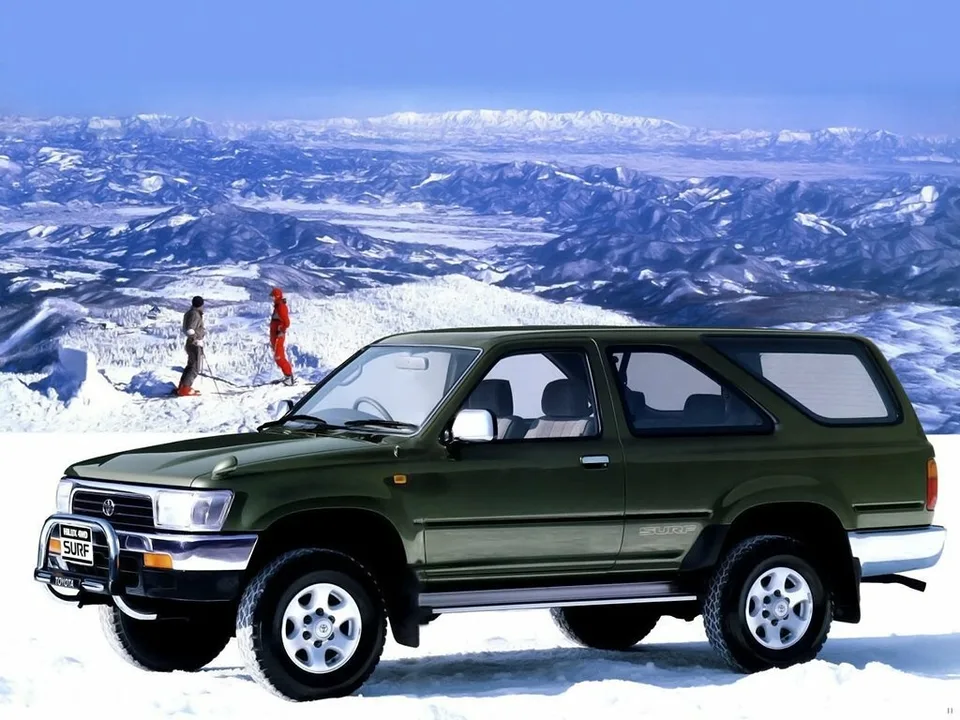 Toyota Hilux surf, 2 поколение, N120, N130, рестайлинг, Внедорожник, 3 двери