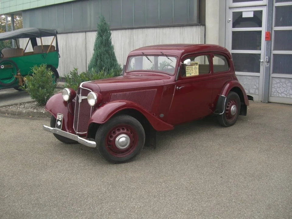 Adler Trumpf Junior, I, 2-door sedan