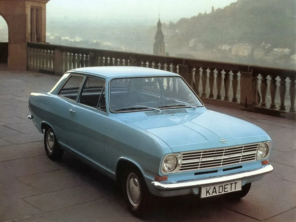 Opel Kadett, B, Седан, 2 двери