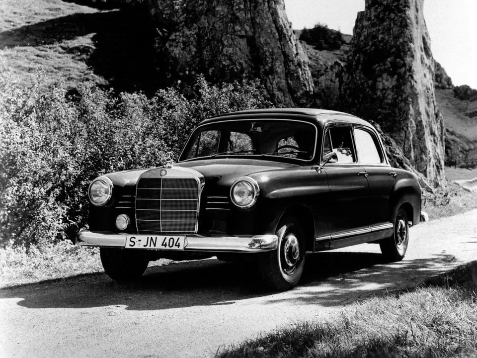Mercedes-Benz W121, , Sedan