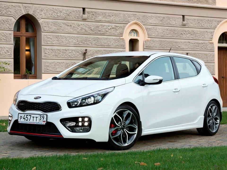 Kia Ceed GT, I Рестайлинг, 5-door hatchback