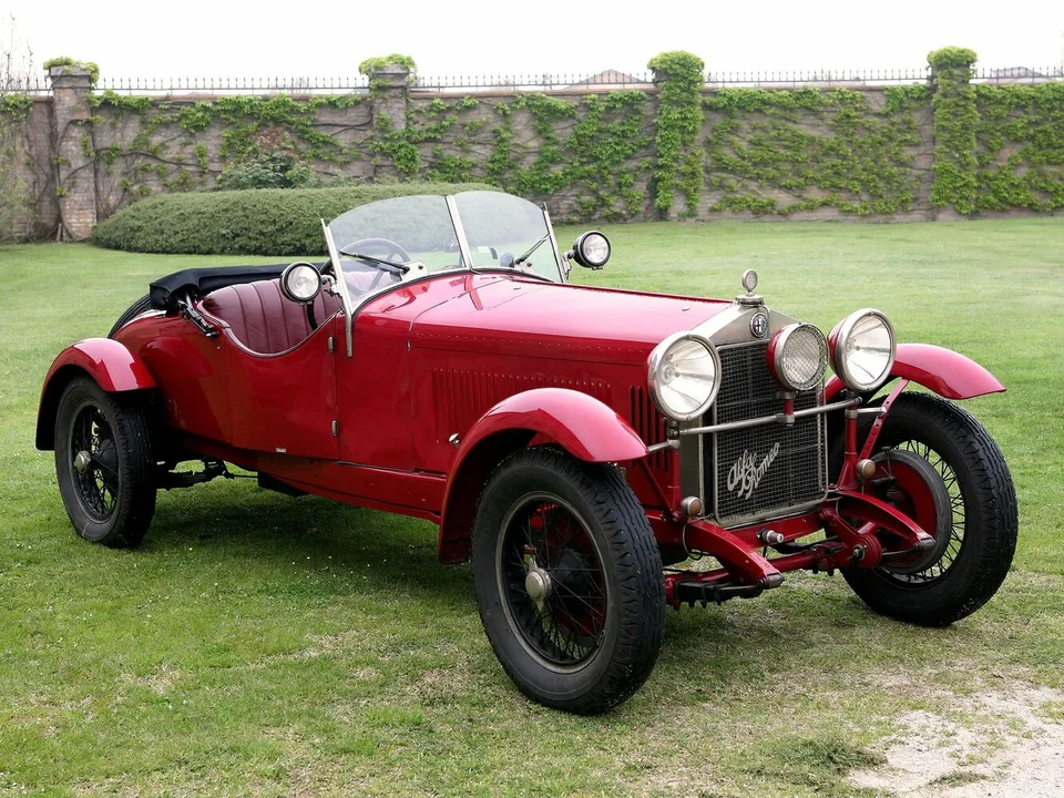Alfa Romeo 6C, , Convertible