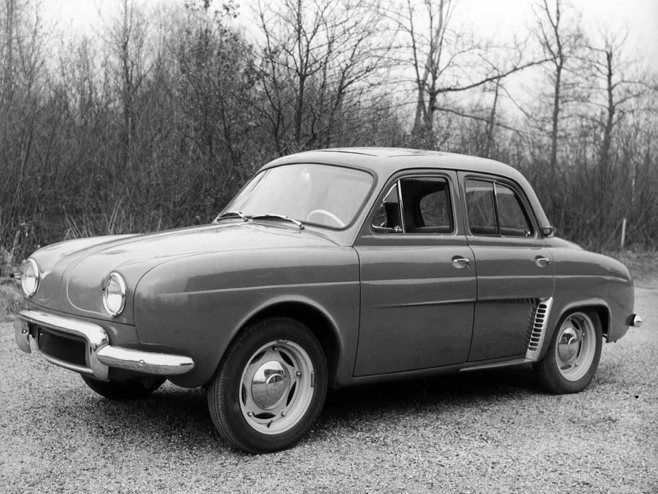 Renault Dauphine, , Sedan
