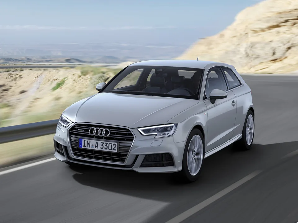 Audi A3, Generation 3, 8V, facelift, 3-door hatchback