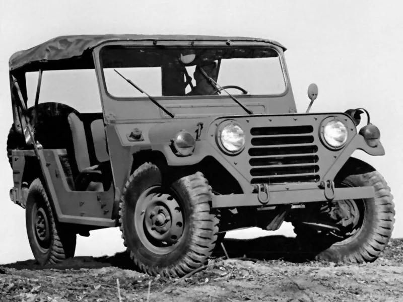 Ford M151, I, Open-top SUV
