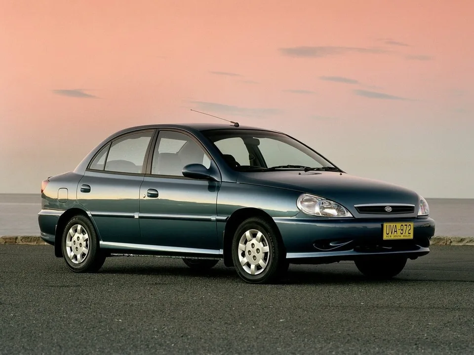 Kia Rio, Generation 1, DC, Sedan