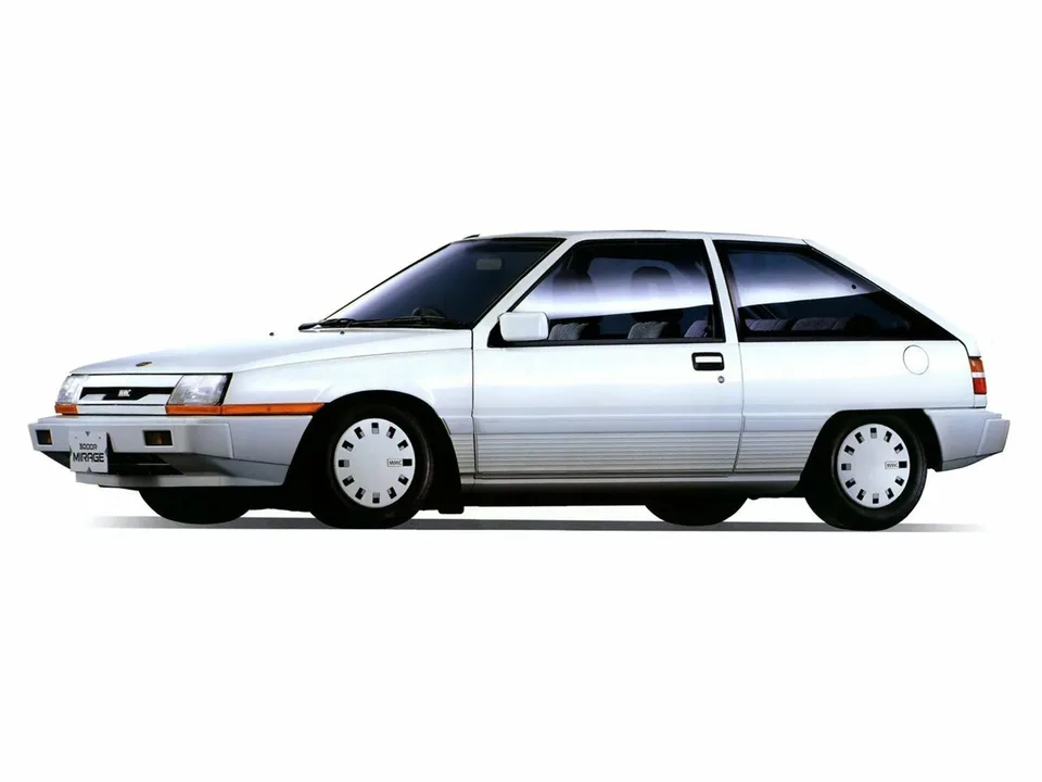 Mitsubishi Mirage, Generation 2, 3-door hatchback