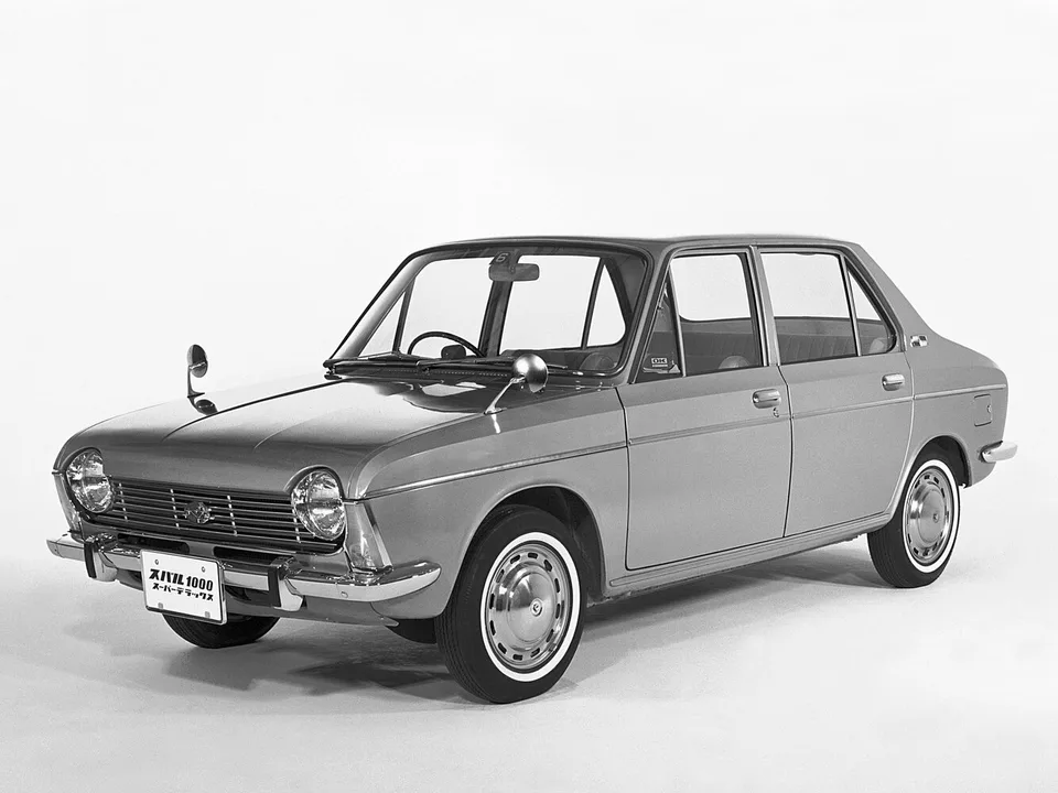 Subaru 1000, I, Седан