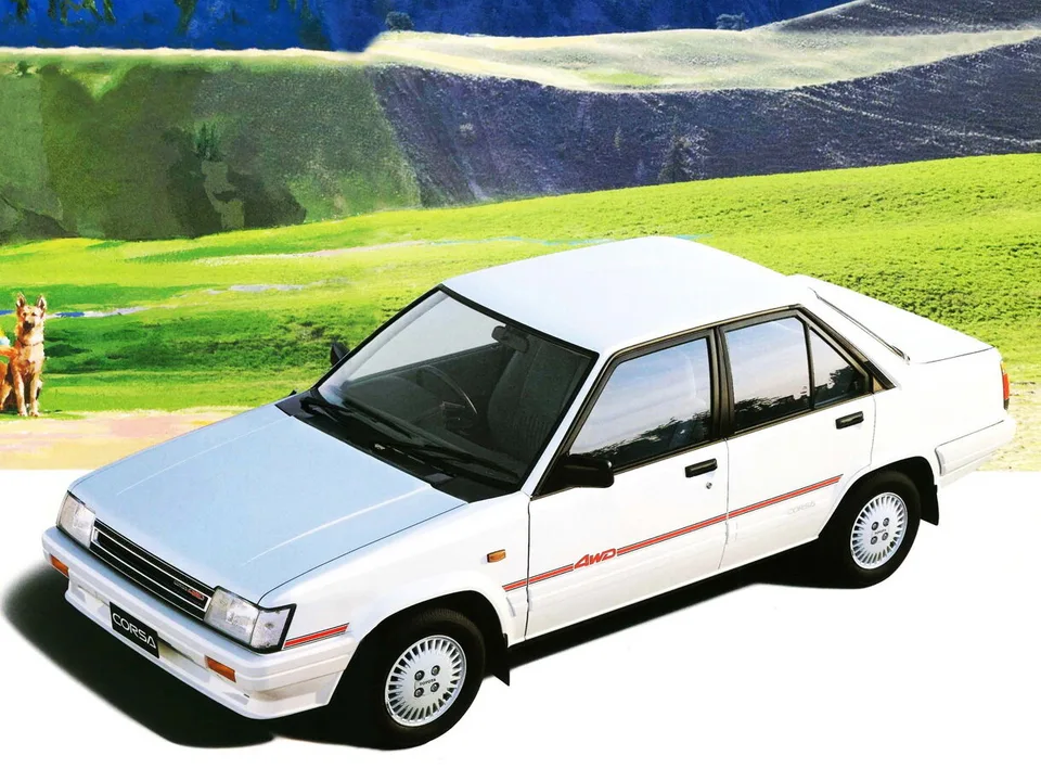 Toyota Corsa, 2 поколение, L20, Седан