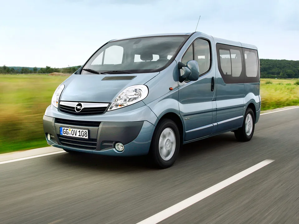 Opel Vivaro, A Рестайлинг, Минивэн