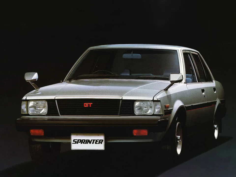 Toyota Sprinter, 4 поколение, E70, Седан