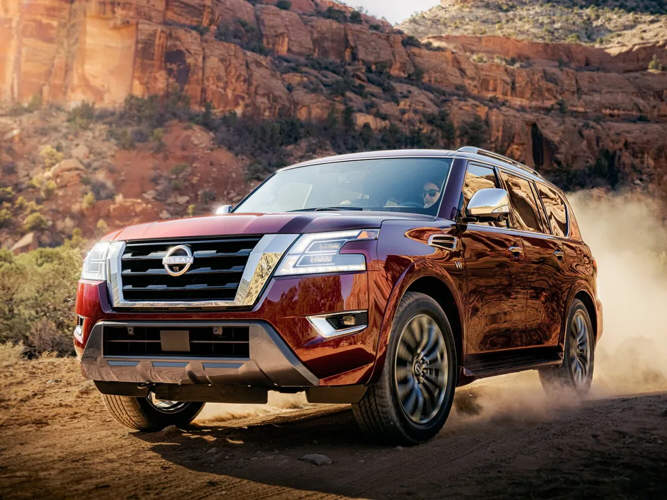 Nissan Armada, 2 поколение, Y62, рестайлинг, Кроссовер / внедорожник