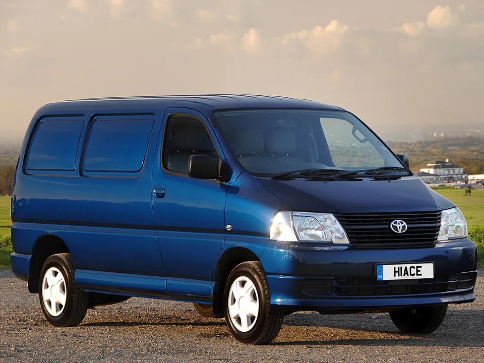 Toyota Hiace, 5 поколение, XH10, рестайлинг, Цельнометаллический фургон