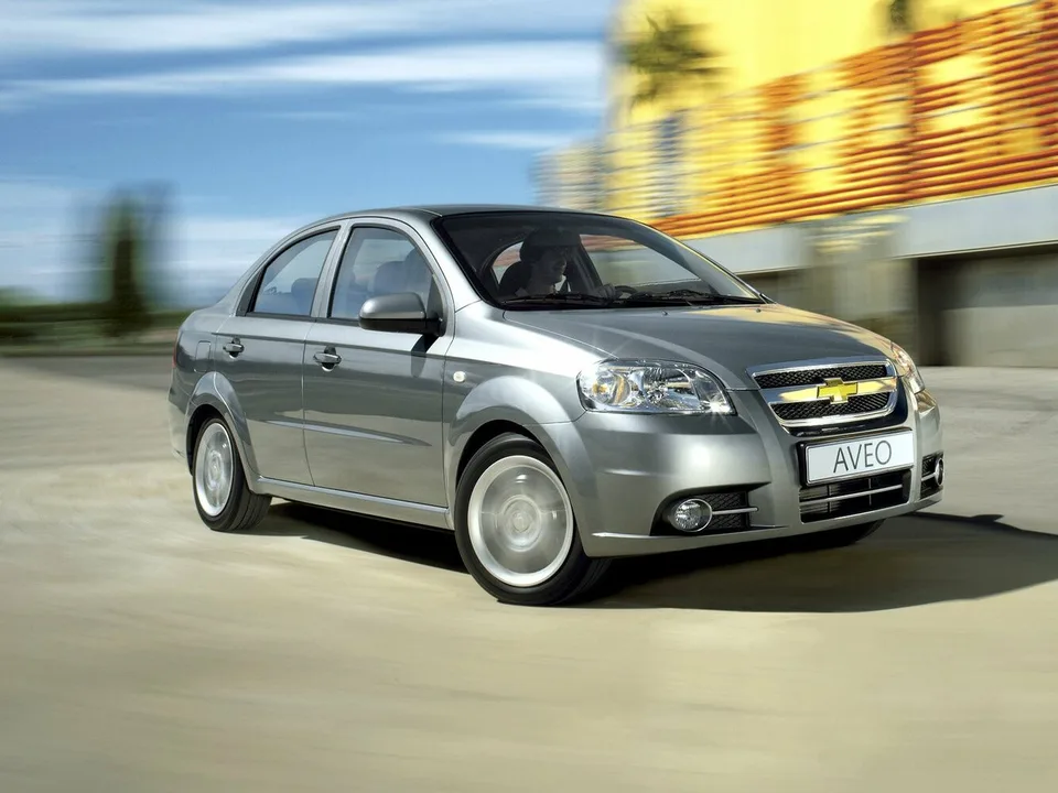 Chevrolet Aveo, Generation 1, T250, facelift, Sedan