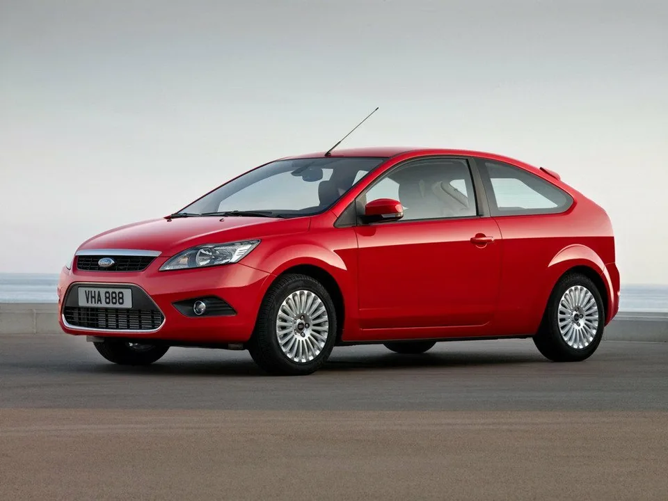 Ford Focus, Generation 2, II, facelift, 3-door hatchback