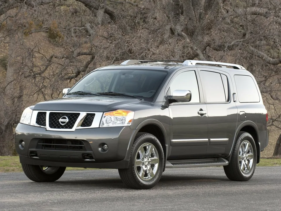 Nissan Armada, 1 поколение, TA60, рестайлинг, Кроссовер / внедорожник