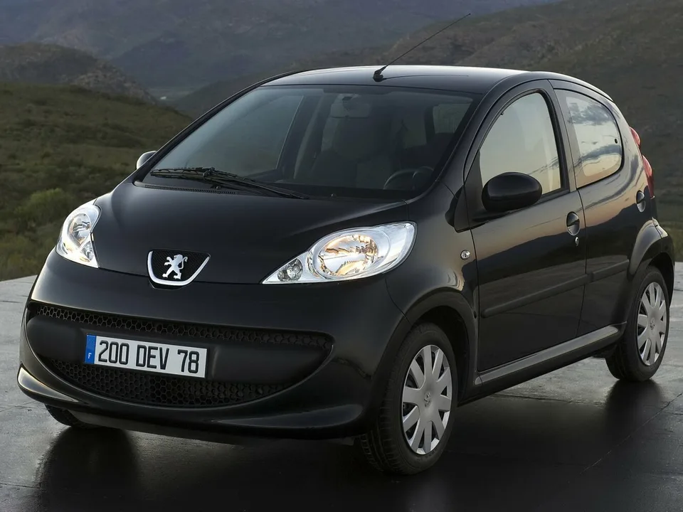 Peugeot 107, 1 поколение, Хэтчбек, 5 дверей