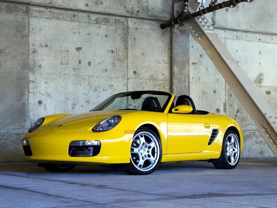 Porsche Boxster, II (987) Рестайлинг 1, Родстер